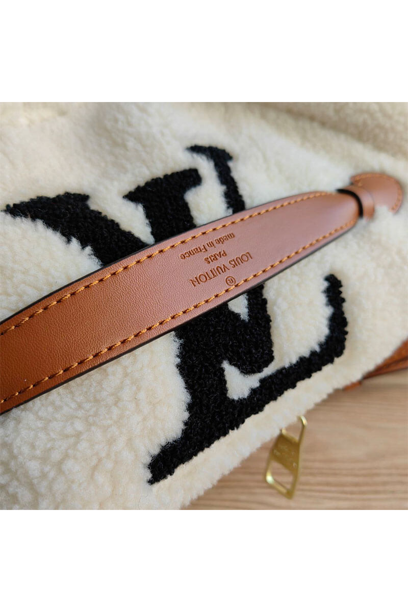Lоuis Vuittоn Сумка на пояс Monogram Teddy 31x20 см - White 