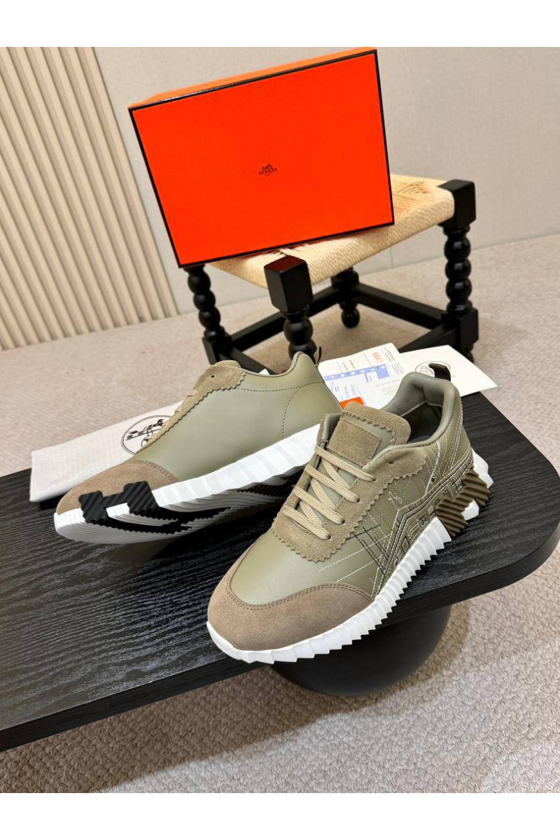 Hermes Мужские кроссовки Bouncing - Beige