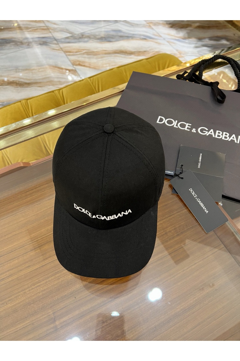 Dоlсе & Gаbbаnа Бейсболка чёрного цвета logo-embroidered