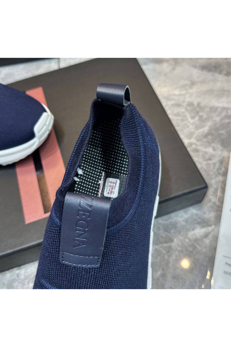 Zegna Мужские текстильные кроссовки