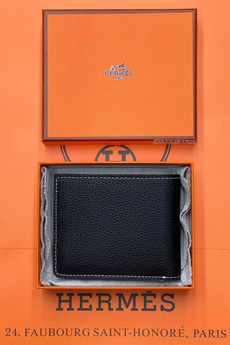 Hermes Кожаный кошелёк 12х10 см