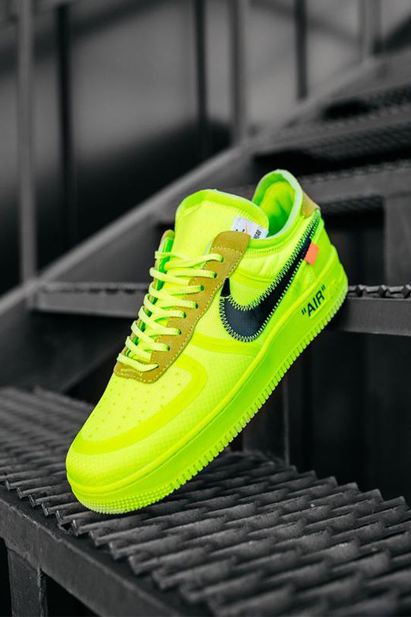 Nike Кроссовки Off-White x AF1 "Volt"