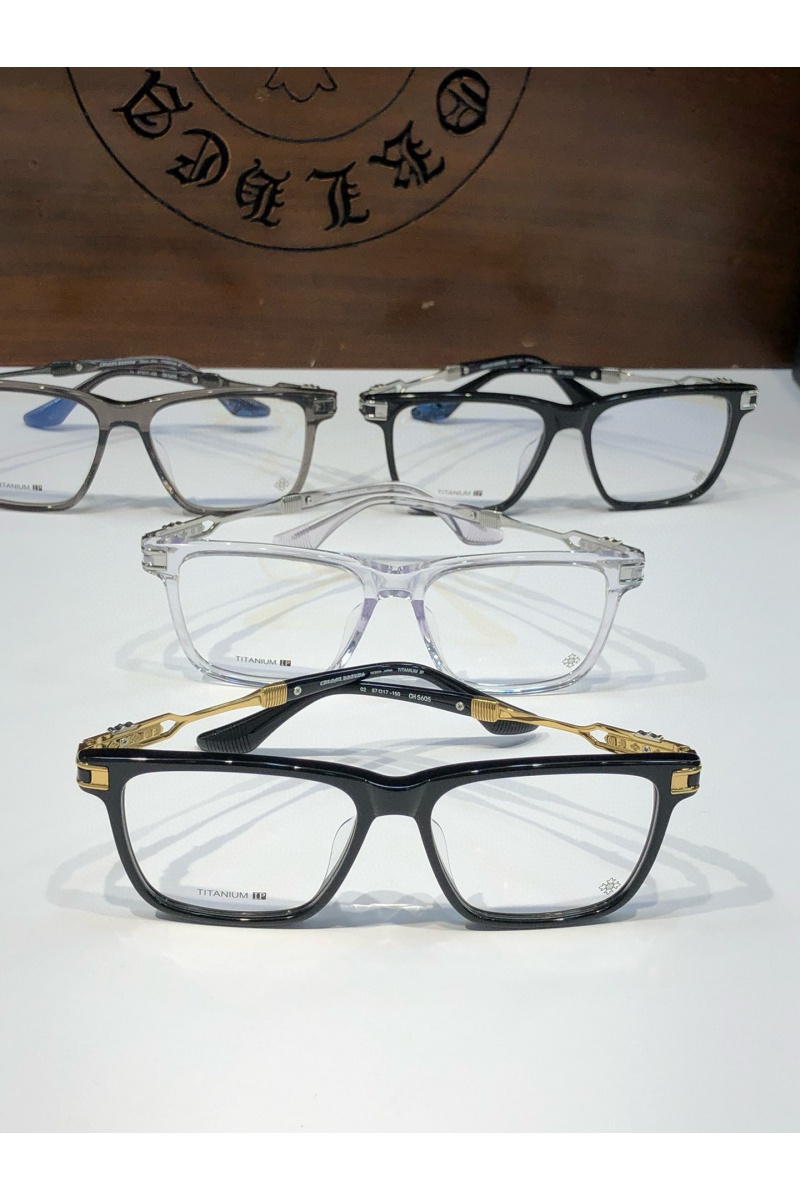 Chrome Hearts Очки с прозрачными линзами