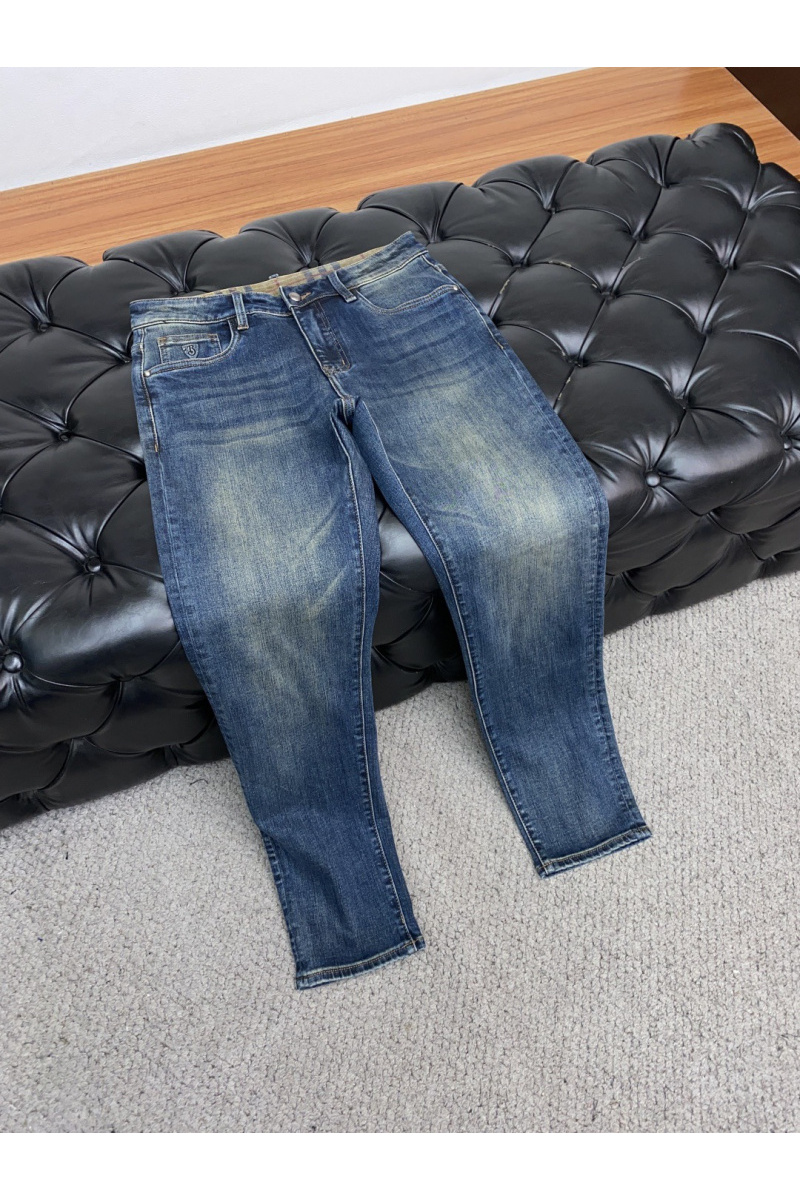 Burberry Мужские синие джинсы premium