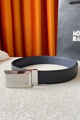 Двусторонний кожаный ремень Premium (ширина 3.5 см)