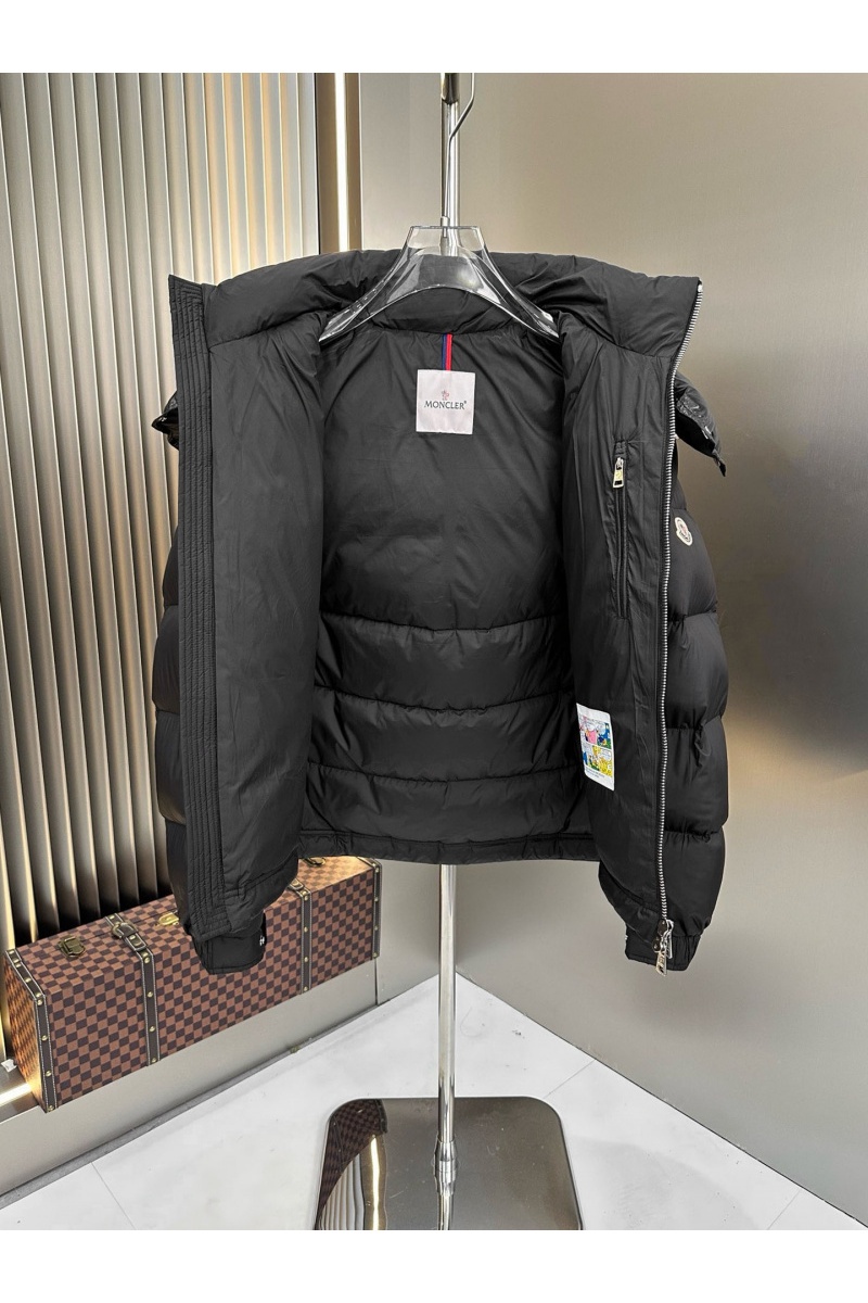 Moncler Мужской пуховик Poirier - Black 