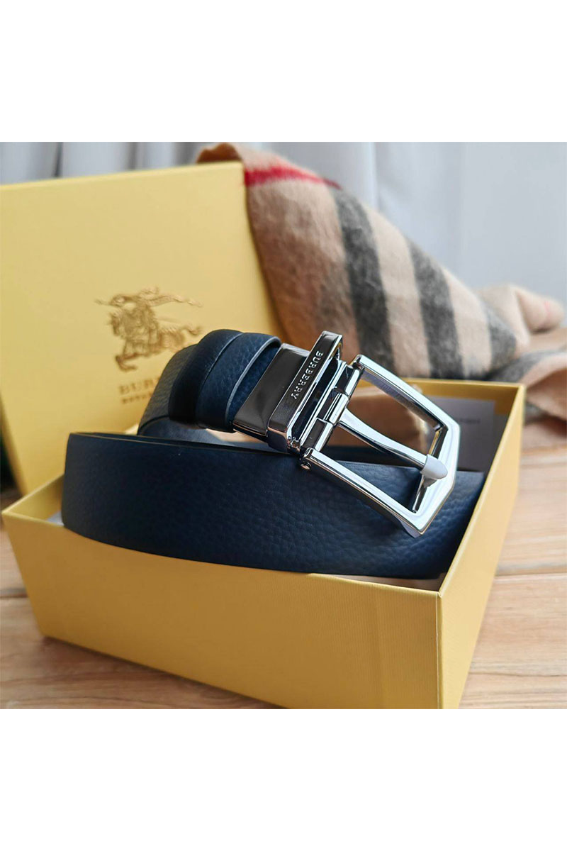 Burberry Двусторонний кожаный ремень 