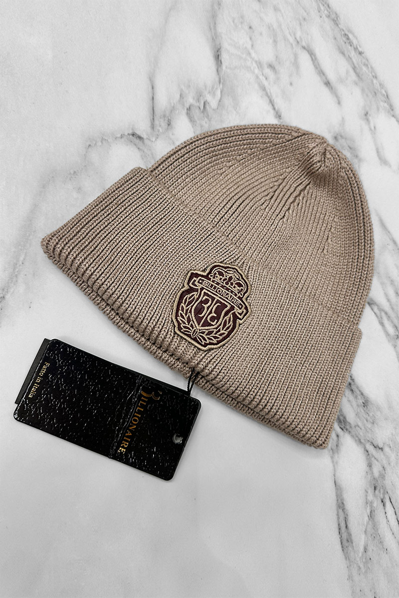 Billionaire Шапка logo-embroidered - Beige