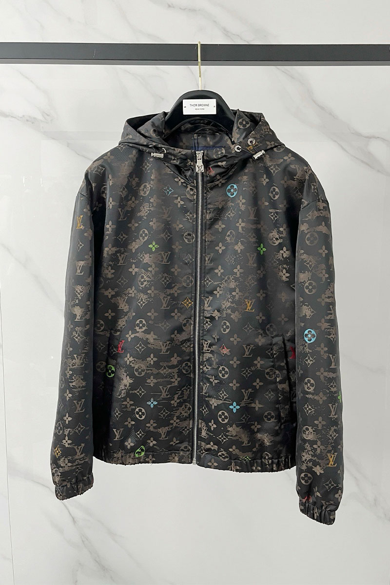Lоuis Vuittоn Ветровка коричневого цвета Monogram