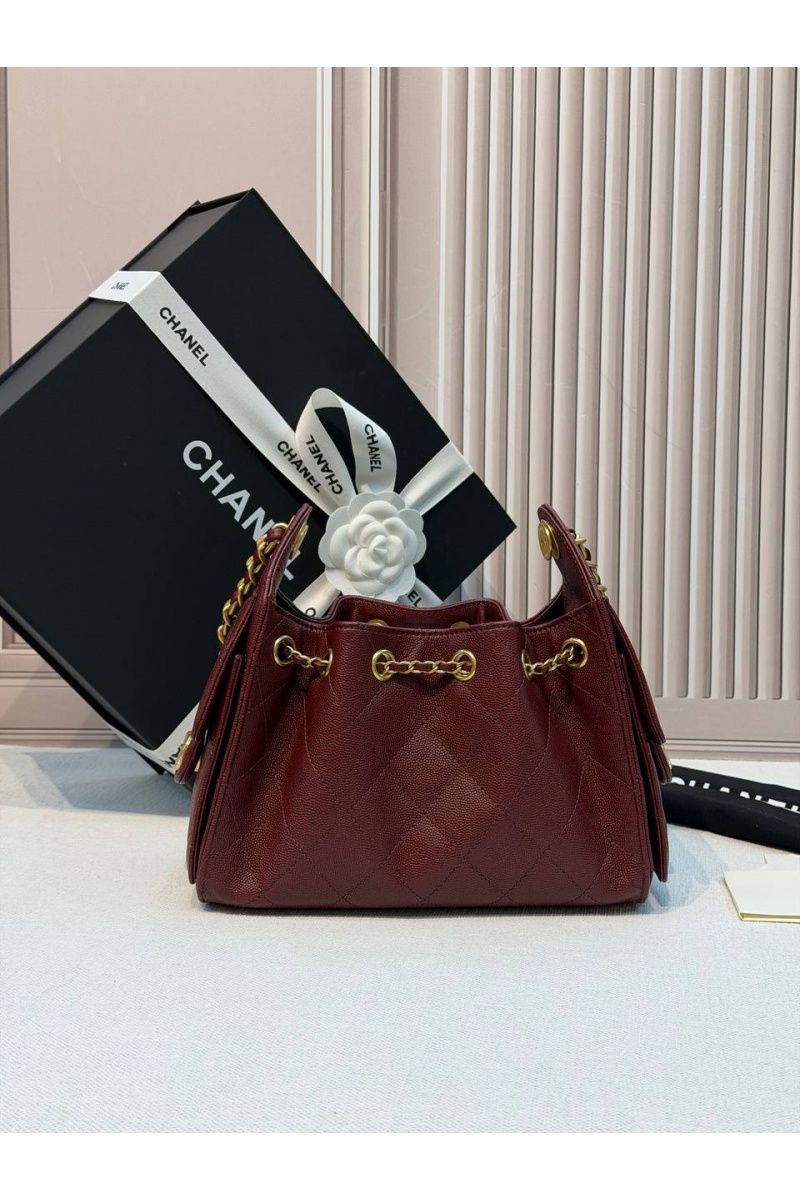 Chаnеl Кожаная сумка 25 Mini premium 20x22x12.5 см