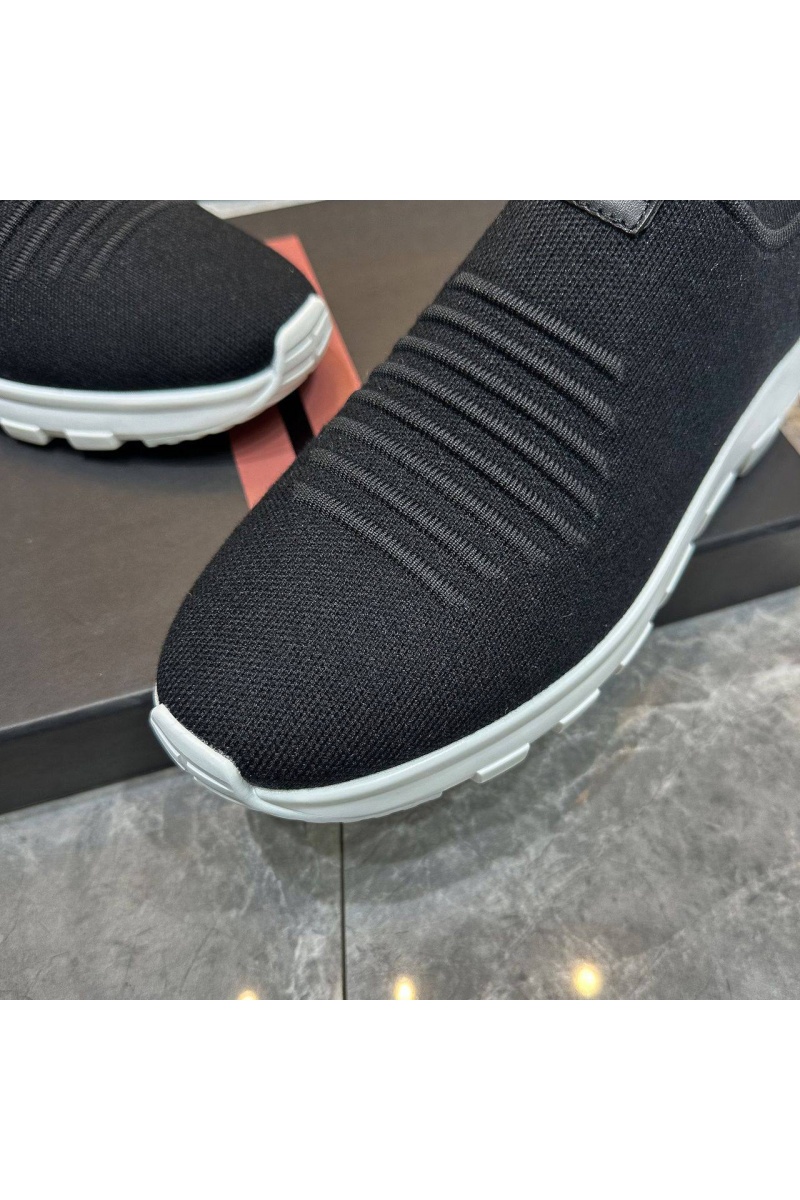 Zegna Мужские текстильные кроссовки