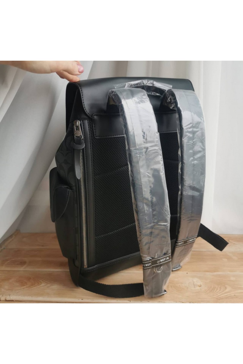 Coach Кожаный рюкзак Rivington 40x30 см