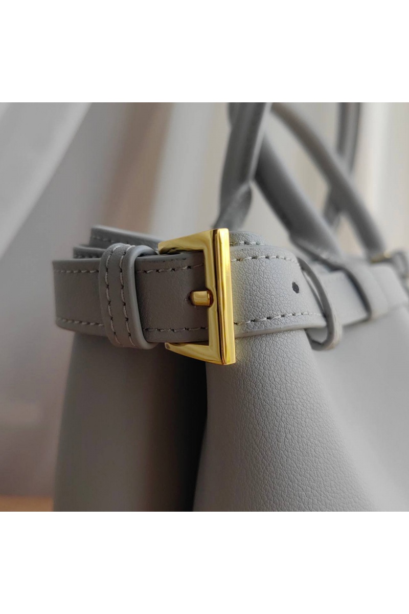 Prada Женская кожаная сумка Buckle 35x25 см (2 расцветки)