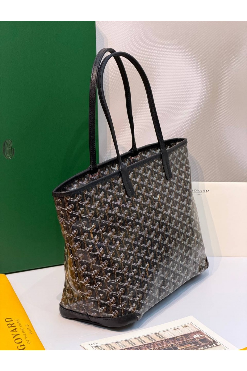 Designer Clothing Кожаная сумка Goyard Artois premium 31x24x15 см