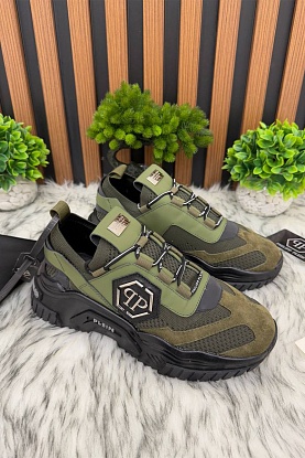 Комбинированные кроссовки Predator - Green