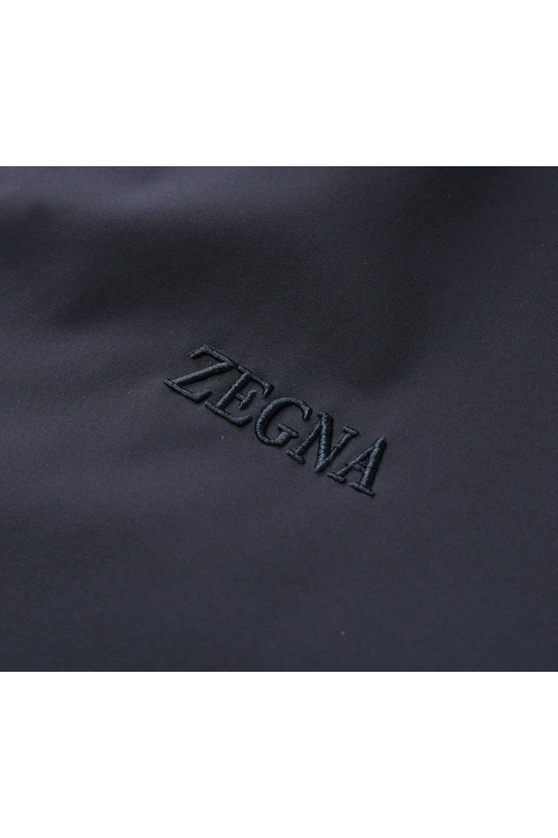 Zegna Мужская чёрная ветровка 
