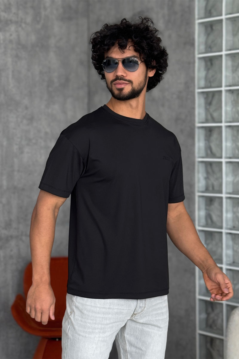 Zilli Мужская чёрная футболка 