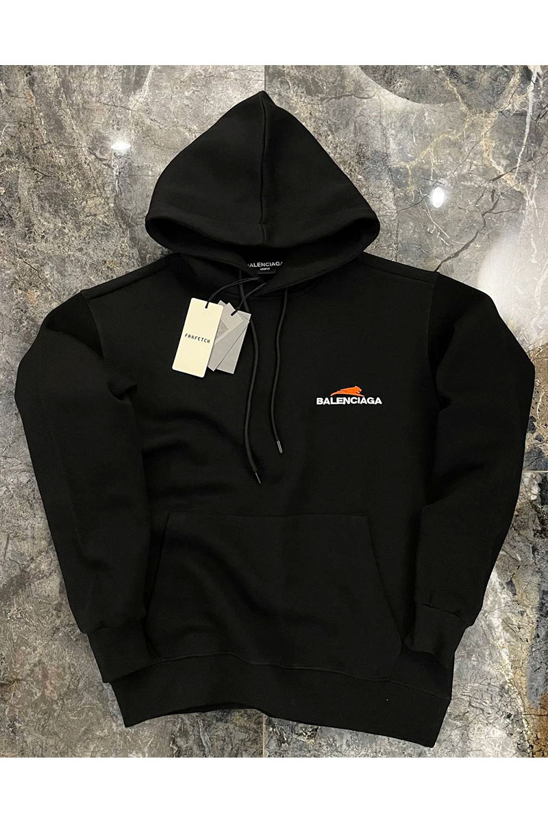 Balenciaga Чёрное худи Year Of The Tiger embroidered-logo