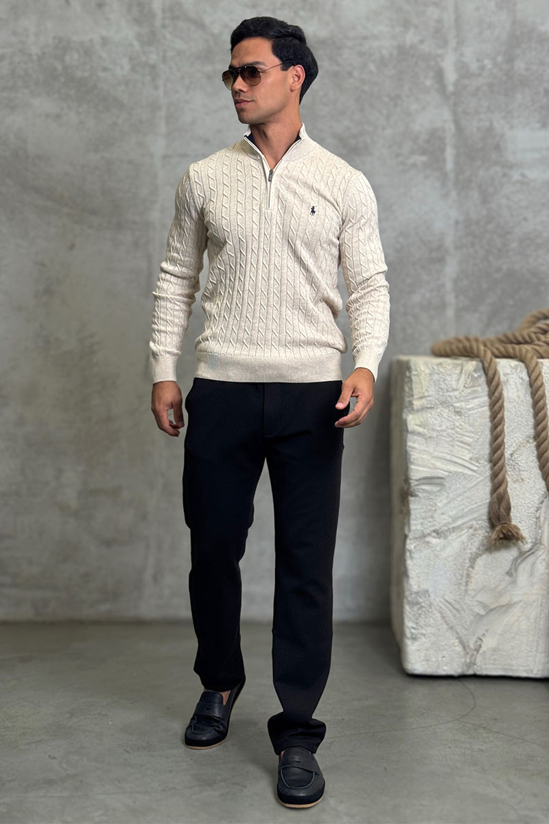 Polo Ralph Lauren Мужской джемпер cable-knit - Beige