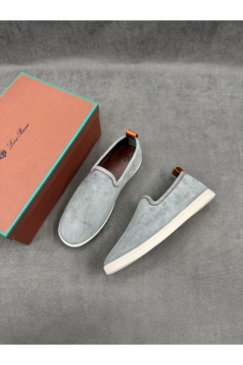 Loro Piana Мужские лоферы Venice Walk - Brisk Blue