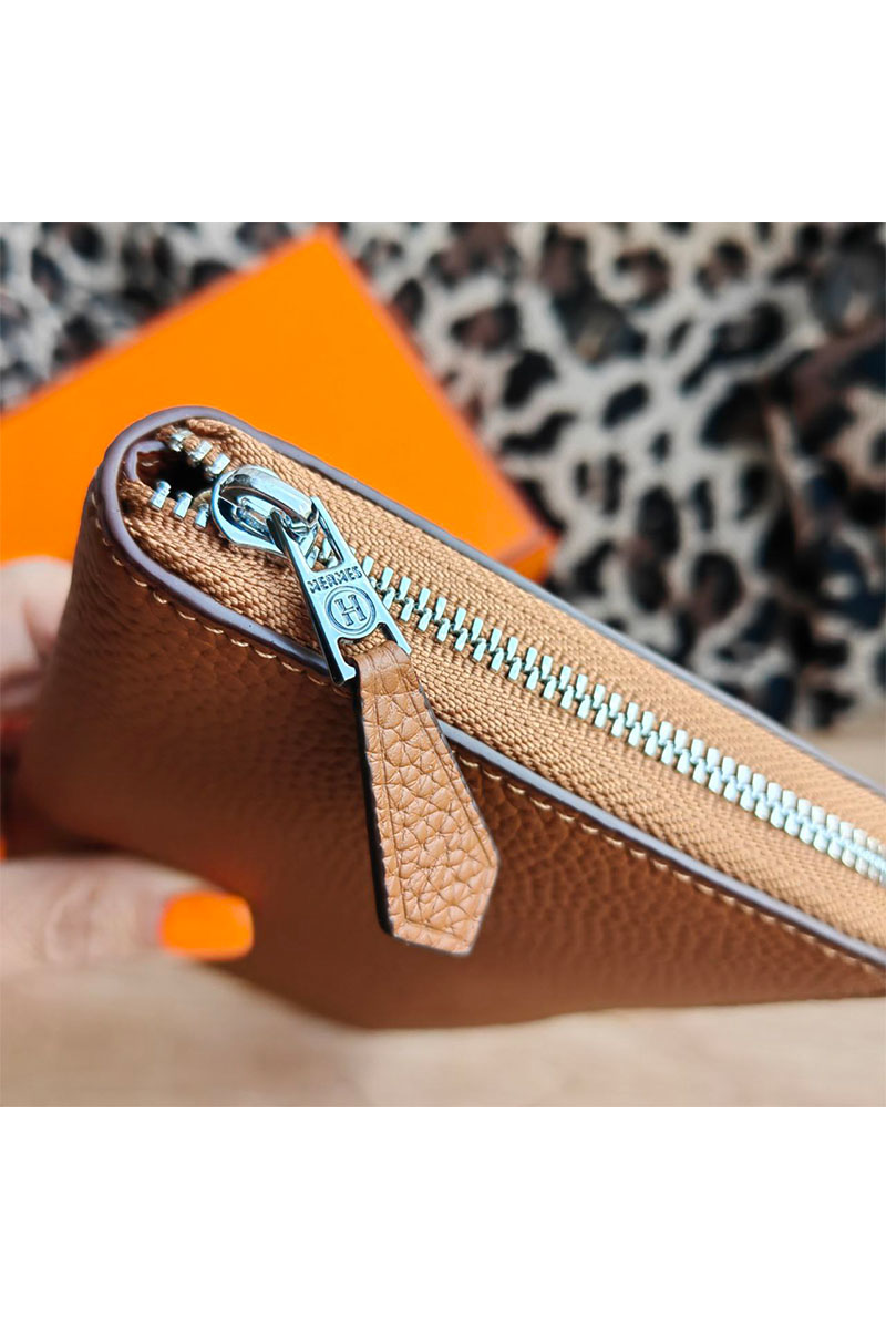 Hermes Кожаный кошелёк 20х11 см (2 расцветки)