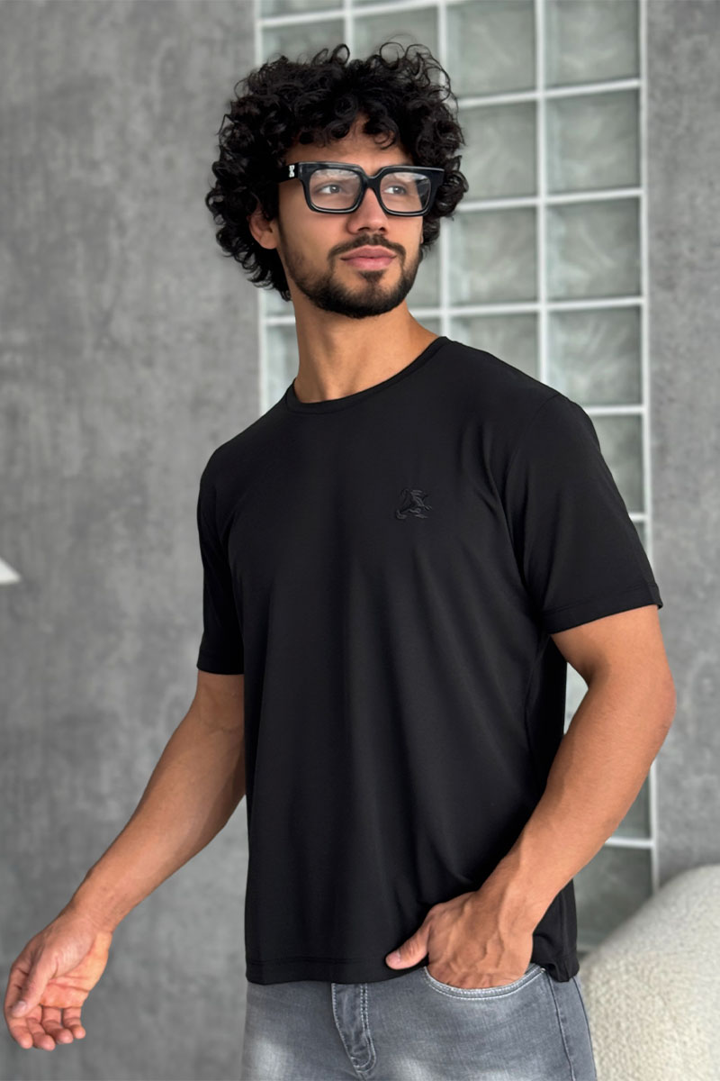 Zilli Мужская чёрная футболка 