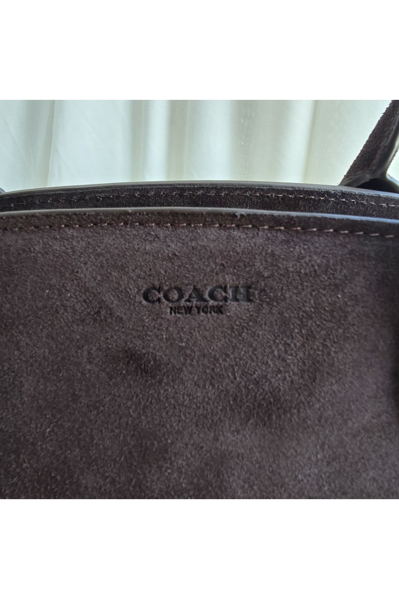 Coach Замшевая сумка  33x16 см