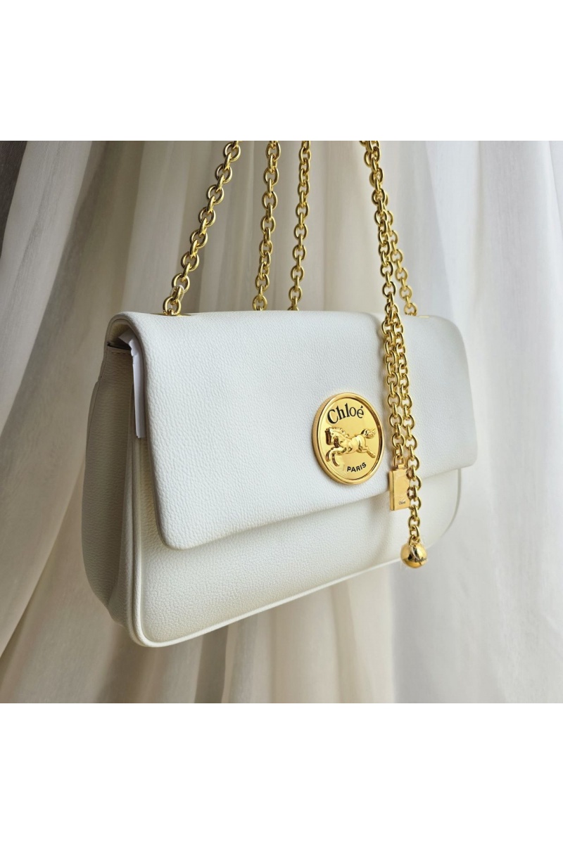 Chloe Кожаная сумка 28x17 см