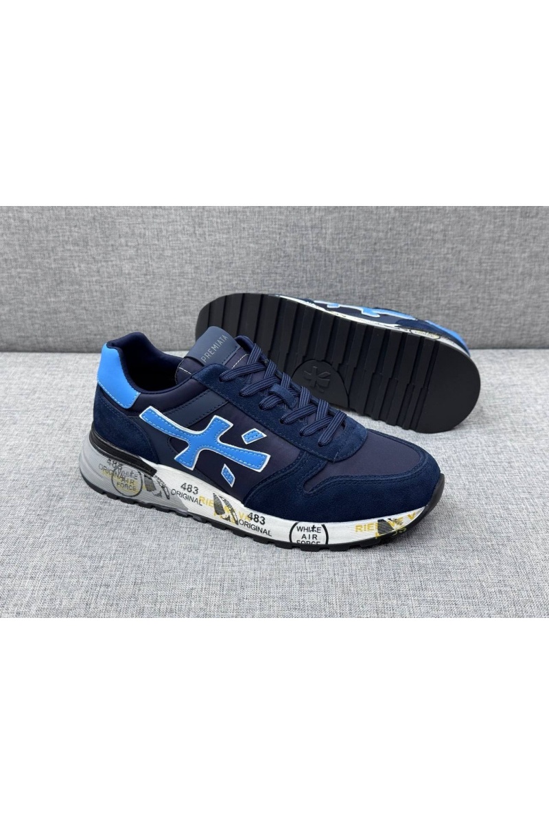 Premiata Комбинированные кроссовки Mick