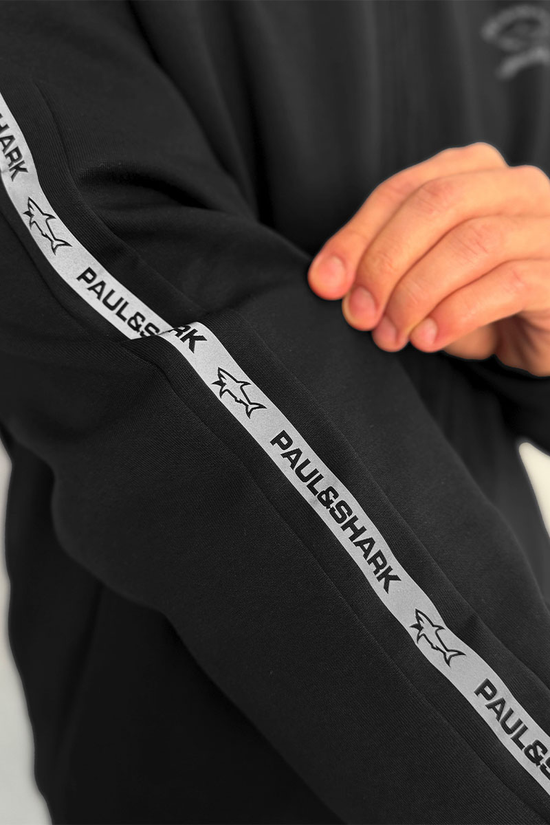 Paul & Shark Чёрная кофта на молнии 