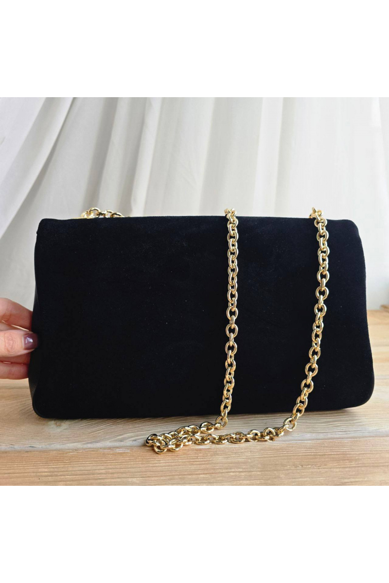 Chloe Замшевая сумка Small Heritage 28x17 см