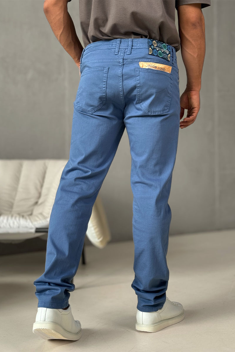 Jacob Cohen Мужские синие джинсы 