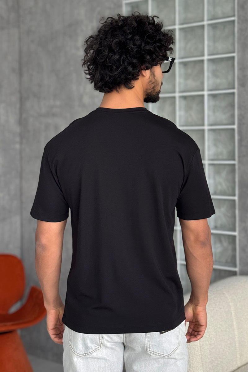Zilli Мужская чёрная футболка 