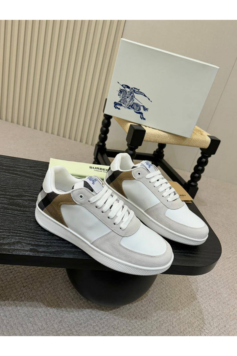 Burberry Мужские кроссовки Terrace - White