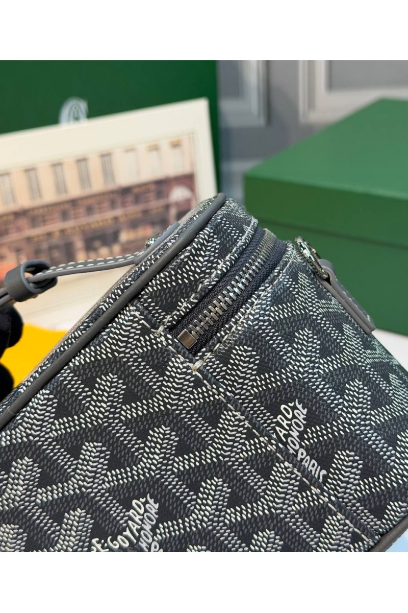 Designer Clothing Кожаная сумка Goyard Muse Mini Vanity ​premium 16,5x10,5x8 см