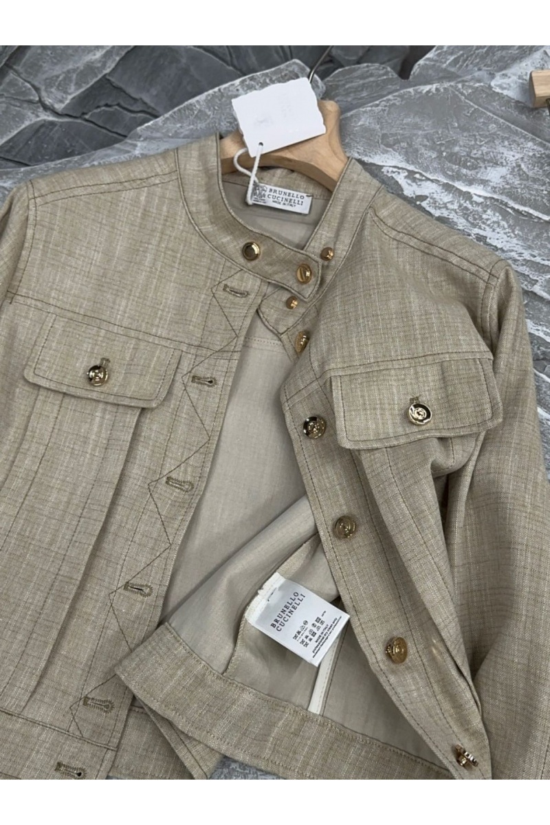 Brunеllо Сuсinеlli Женская куртка бежевого цвета