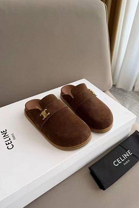Женские замшевые мюли 