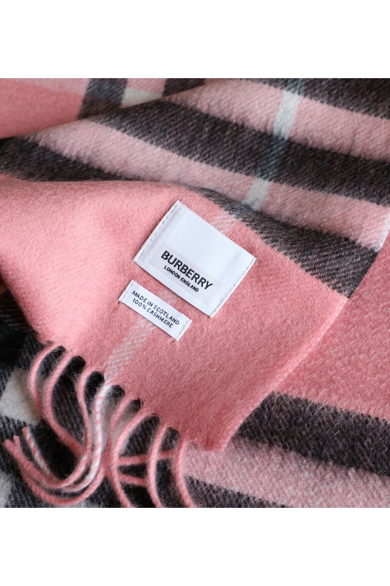 Burberry Шарф Check premium 168x30 см - Pink