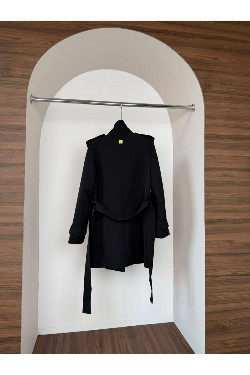 Schiaparelli Женское чёрное пальто premium