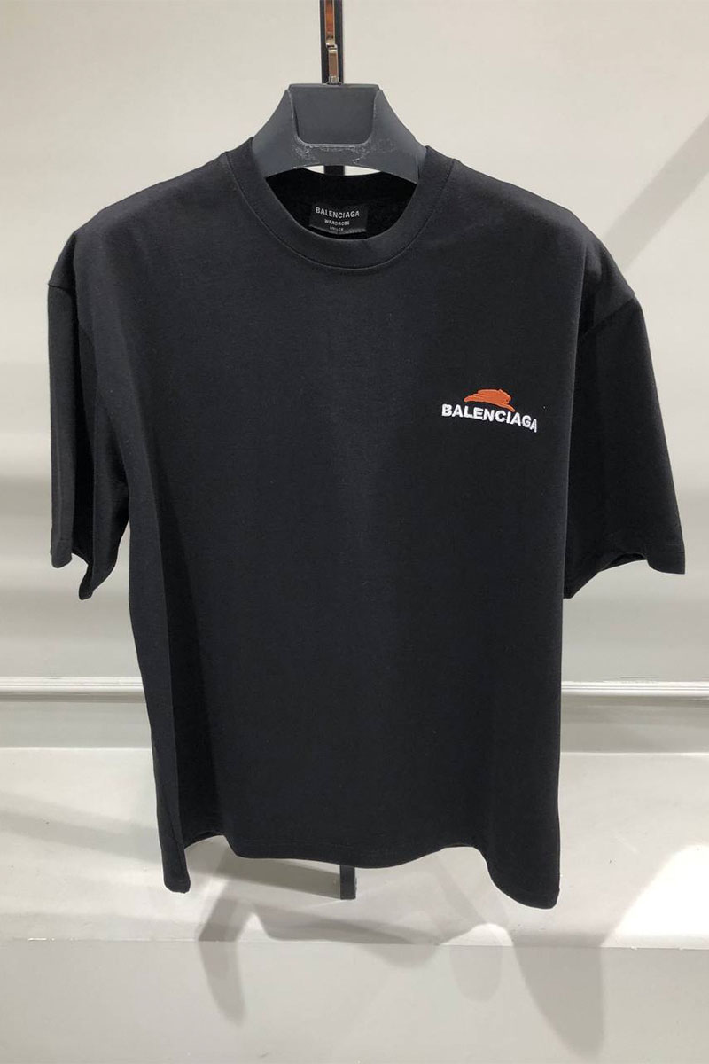Balenciaga Чёрная оверсайз футболка Year of the Tiger