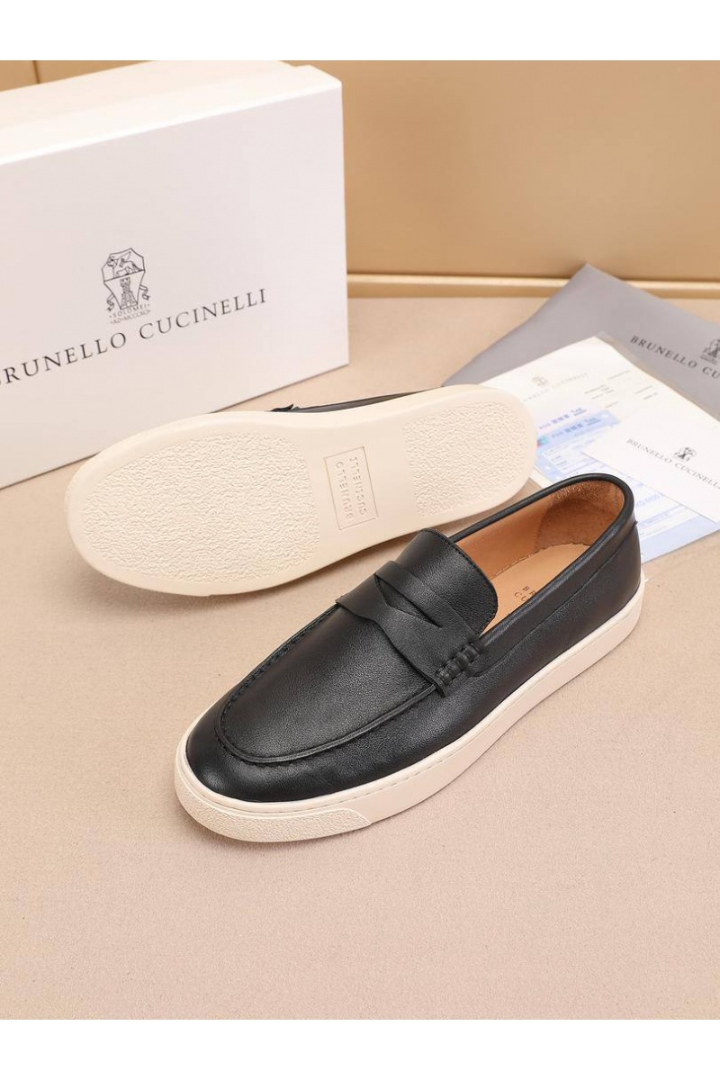 Brunеllо Сuсinеlli Мужские кожаные лоферы