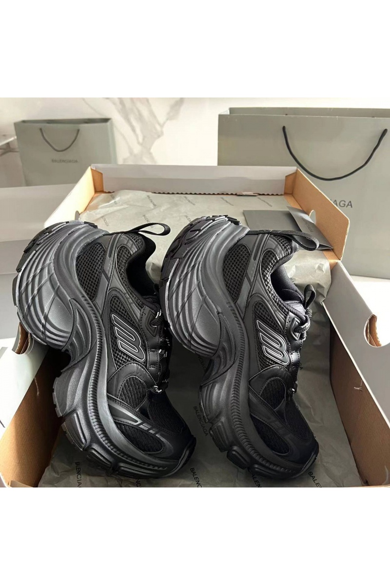 Balenciaga Женские комбинированные кроссовки Women's 10XL - Black