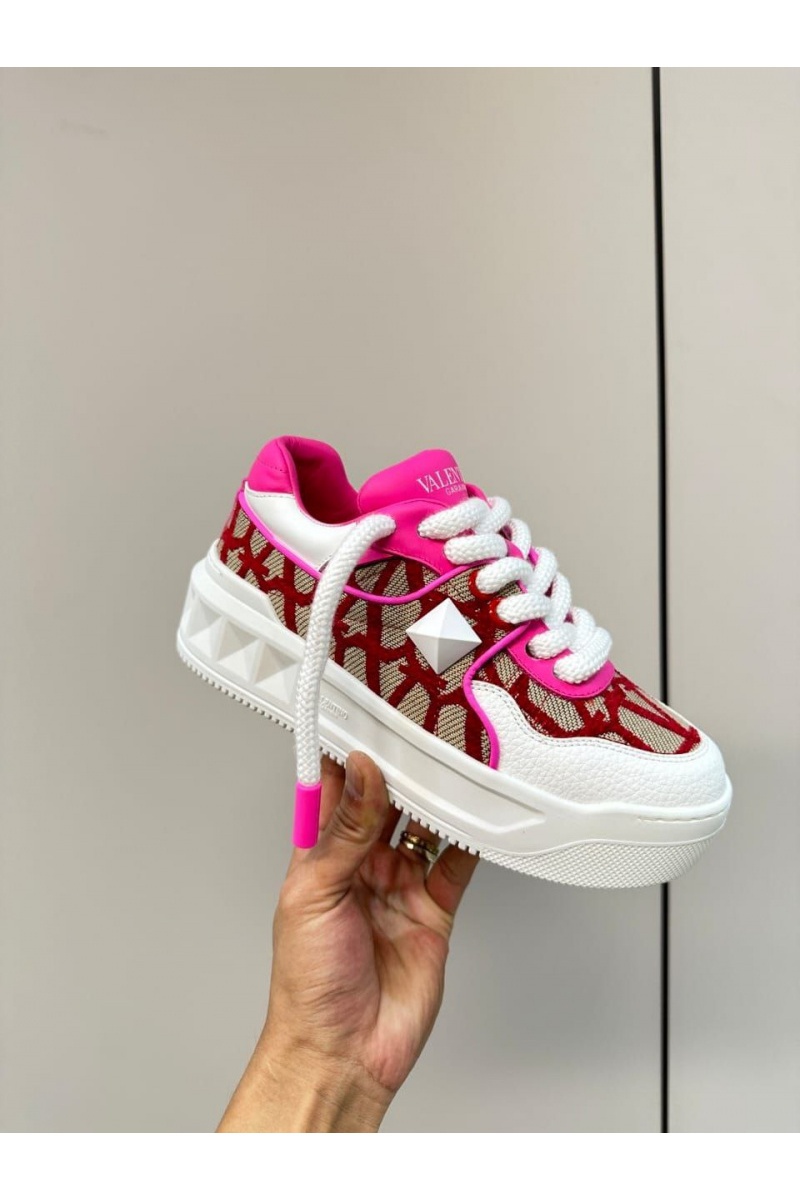 Valentino Женские кроссовки One Stud XL - Pink