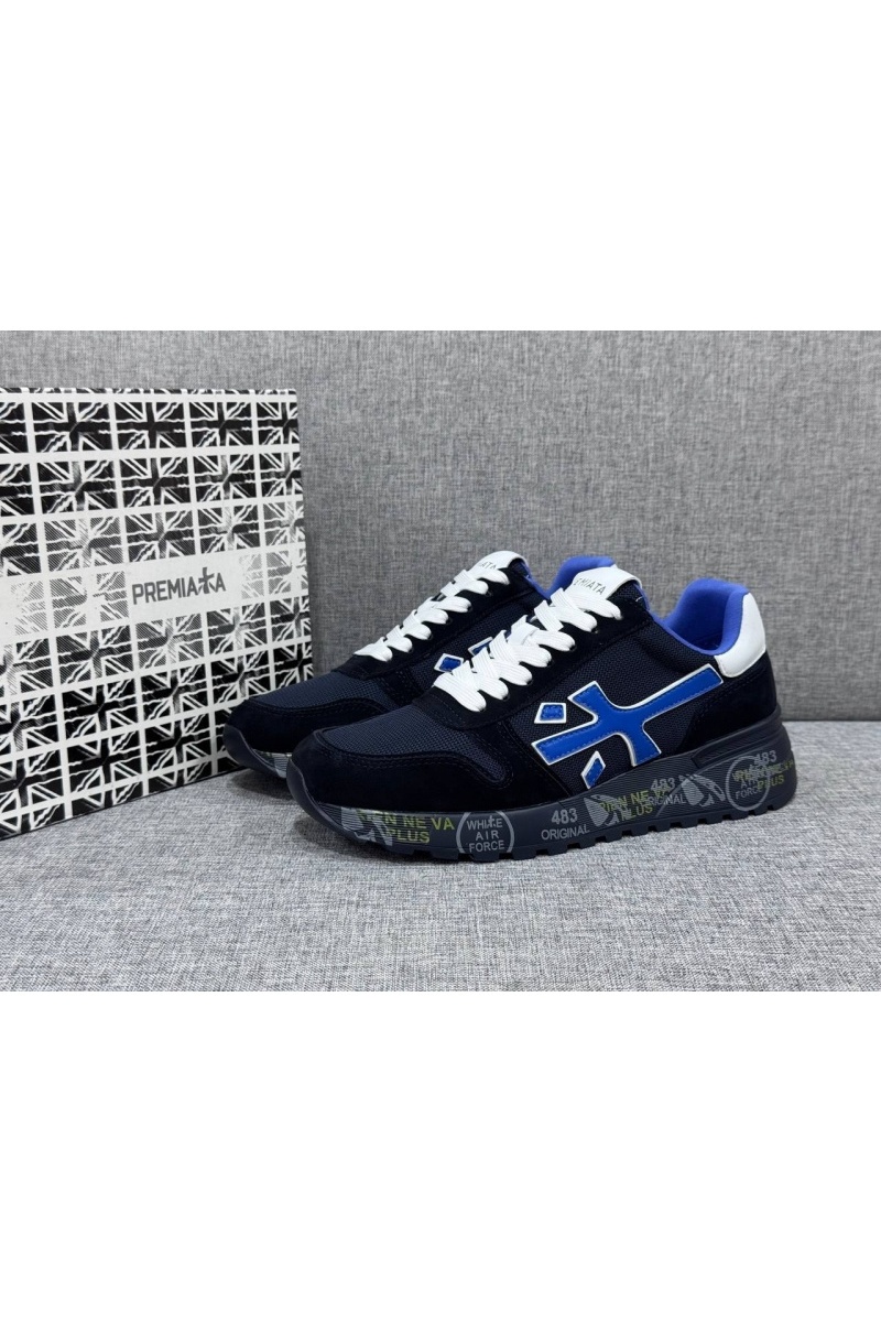 Premiata Комбинированные кроссовки Mick