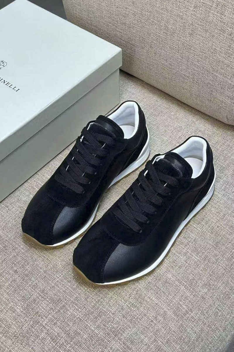 Brunеllо Сuсinеlli Женские комбинированные кроссовки low-top premium