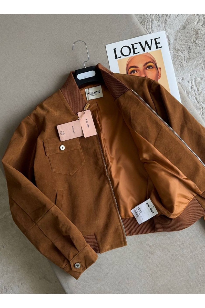 MIU MIU Женский вельветовый бомбер