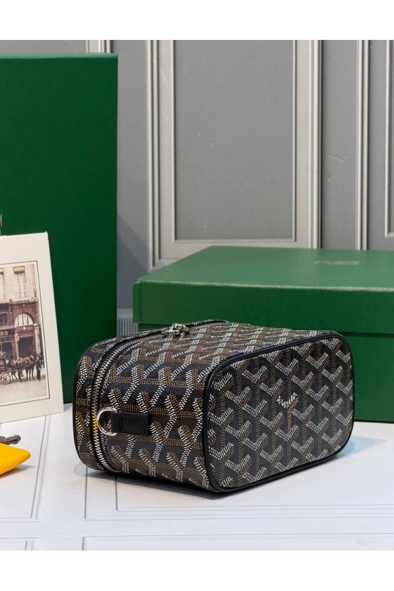 Designer Clothing Кожаная сумка Goyard Muse Mini Vanity ​premium 16,5x10,5x8 см