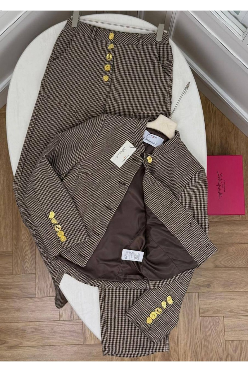 Schiaparelli Женский классический костюм premium - Brown