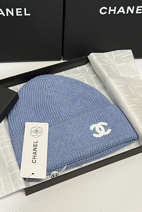 Шапка logo-embroidered premium - Navy