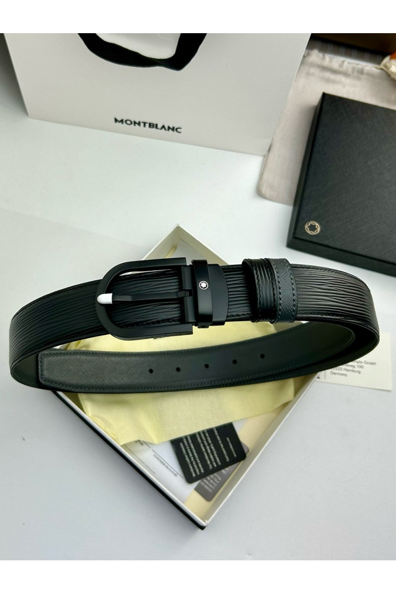 Montblanc Двусторонний кожаный ремень Premium (ширина 3.5 см)